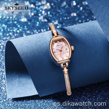 Reloj SKYSEED belleza clásica elegante esfera de nácar